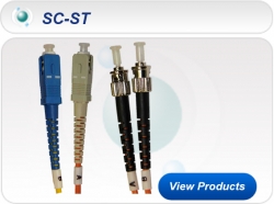 OM2 (50/125) GREY SC-ST Duplex Mode Conditioning Patchcord